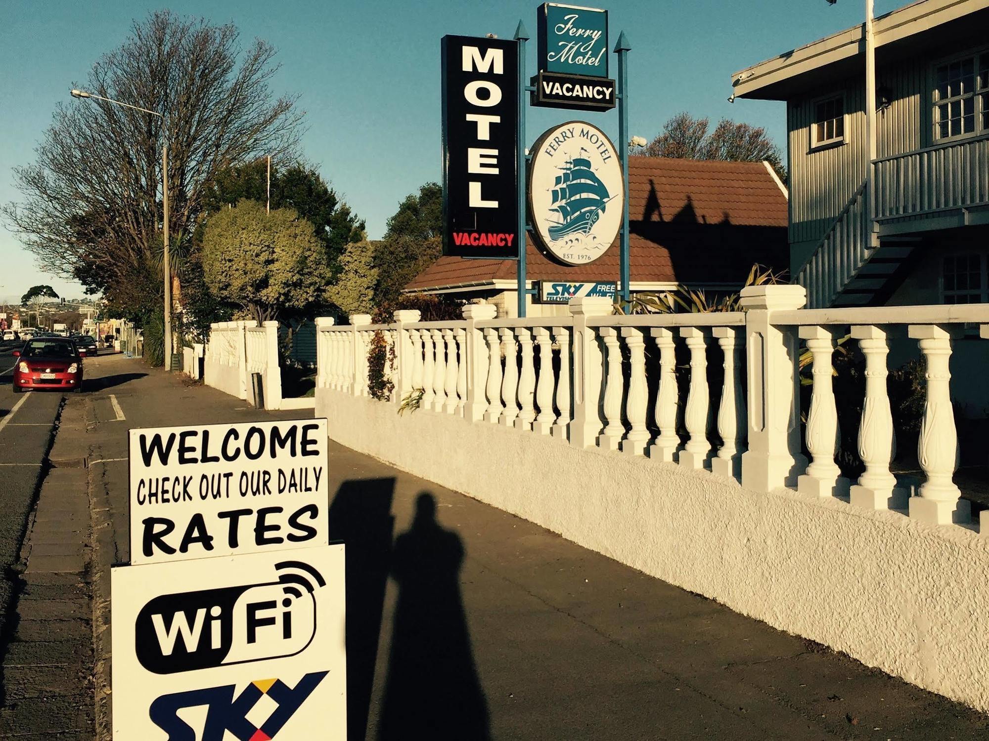 Ferry Motel Christchurch Exteriér fotografie
