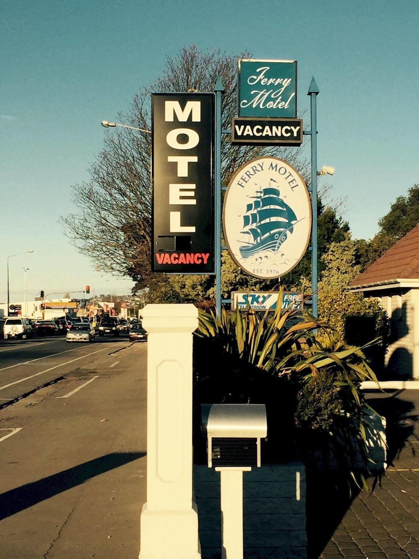 Ferry Motel Christchurch Exteriér fotografie